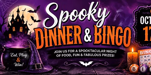 SOLD OUT Spooky Dinner & Bingo