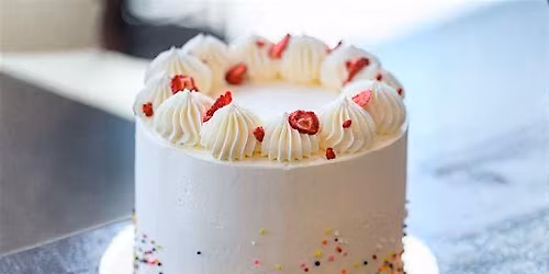 CAKE DECORATING CLASS: Funfetti Strawberry