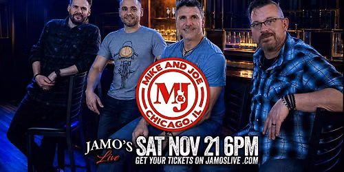 Saturday Early Show Mike & Joe at Jamo's Live