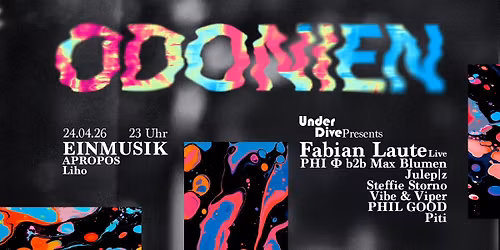 Einmusik, Liho & UnderDive w\/ Fabian Laute uvm. in Odonien