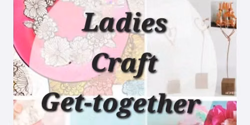 Conversation and color or bring your own project  then potluck lunch