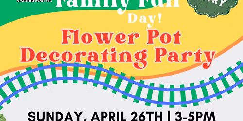 Family Fun Day: Flower Pot Decorating