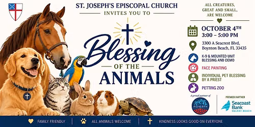 BLESSING OF THE ANIMALS