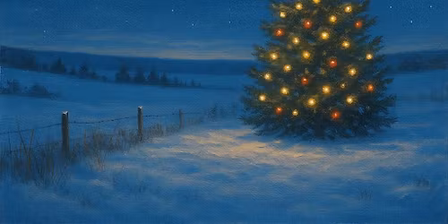 Silent Night on the Prairie- Acrylic Painting Class- Adults