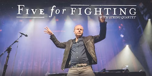 Five for Fighting with String Quartet at The Historic Theater - Portsmouth