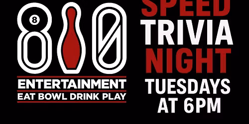 Speed Trivia Night at 810 Billiards and Bowling