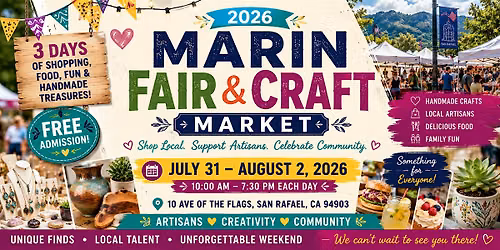 2026 Marin Fair & Craft Market