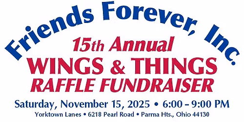 15th Annual Wings & Things Fundraiser