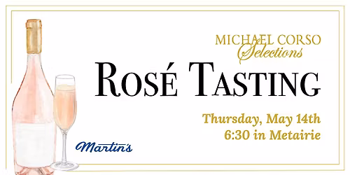 Michael Corso Ros\u00e9 Tasting