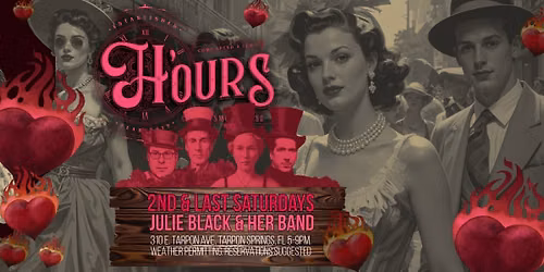 Julie Black & Her Band in Tarpon Springs\u2728 JAZZ BLUES & ROOTS