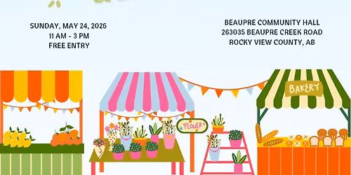 Spring Market and Bottle Drive