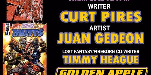 Super Mondo Mega Mutts Oni Press Comic Debut Signing