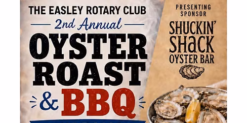 2nd Annual Oyster Roast & BBQ
