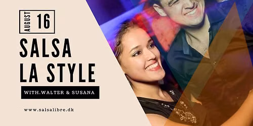 LA Style Salsa Course with Walter & Susana