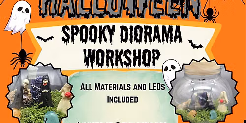 Brooklyn Buildz: Halloween Spooky Diorama Workshop
