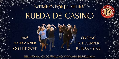 Intensivkurs i rueda de casino