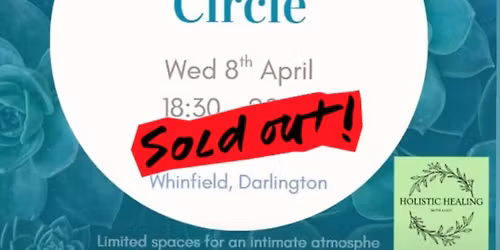 **FULLY BOOKED**Women's Circle - Wed 8th April - 18:30-20:30