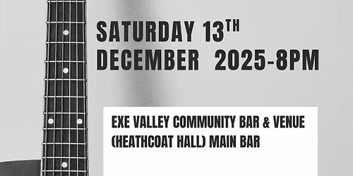 Free Entry- Acoustic Night- Dolton Ashton