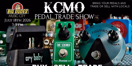 K.C.M.O. Pedal Trade Show July 2026