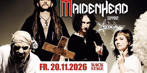 MAIDENHEAD | THE 80IES HEAVY METAL TRIBUTE | BACKSTAGE M\u00dcNCHEN 2026 