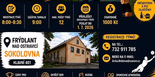 Volejbalov\u00fd turnaj sm\u00ed\u0161en\u00fdch dru\u017estev 4+2 Fr\u00fddlant n.O