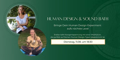 Sound Bath & Human Design Typen-Meditation