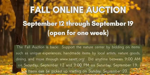 Fall Online Auction