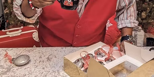 Sippin with Cool Santa on the Party Bus