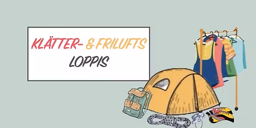 Kl\u00e4tter, sport och friluftsloppis 