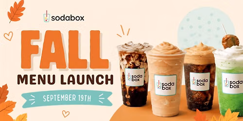 North Hills | New Fall Menu Launch FREE Pumpkin Straws