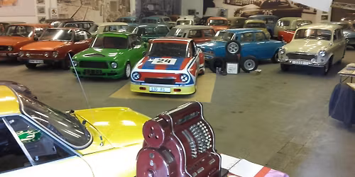 Wir treffen uns am "Ersten deutschen Skoda-Museum" in Stiebritz