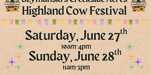 Highland Cow Festival