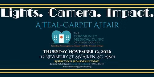 Lights. Camera. Impact. A Teal-Carpet Event