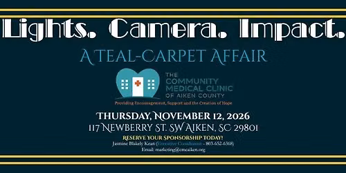 Lights. Camera. Impact. A Teal-Carpet Event