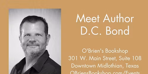 Meet Author D.C. Bond