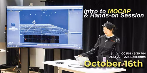 Intro to Motion Capture Workshop & Hands-On Session