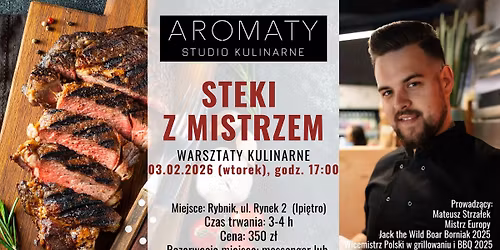 STEKI Z MISTRZEM - warsztaty kulinarne