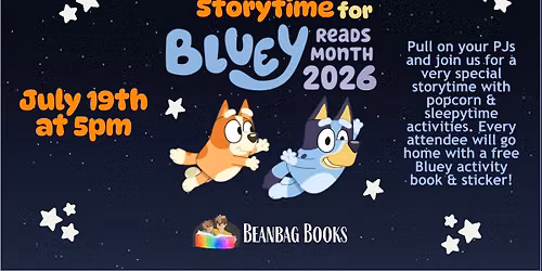 Bluey Pajama Party Storytime
