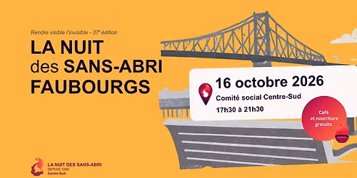 Nuit des sans-abri des Faubourgs