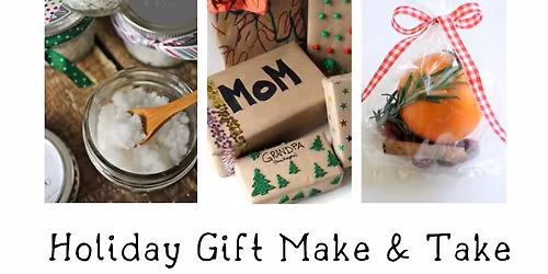 Holiday Gifts From Little Hands: A Gift Making Workshop for Young Children