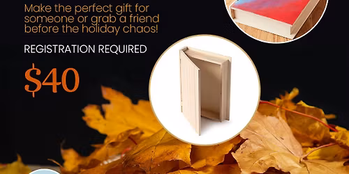 Adult Wood Book Case Painting