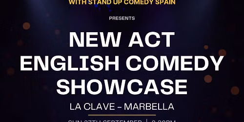 New Act Comedy Showcase