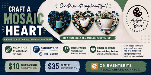 Mosaic Heart Workshop