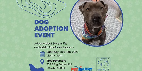 Dog Adoption Event - Troy PetSmart