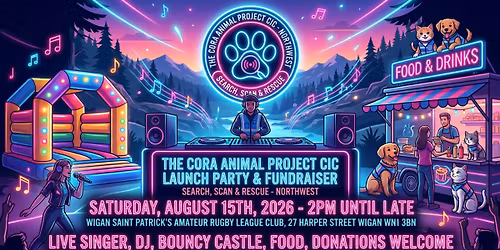 \ud83d\ude80 THE EVENT OF THE YEAR: THE CORA ANIMAL PROJECT CIC OFFICIAL LAUNCH! \ud83d\ude80