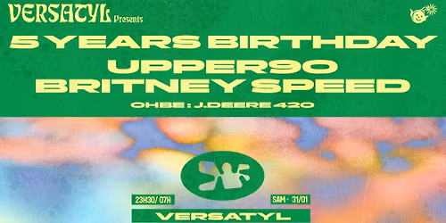 Versatyl 5yrs - Macadam : Upper90, Britney Speed, J.Deere 420