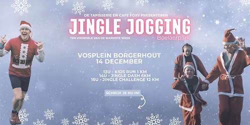 \ud83c\udf84 Jingle Jogging \u2013 Winterloop in \u2019t Boelaerpark \ud83c\udf85
