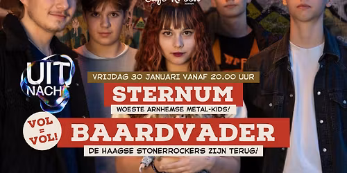Uitnacht Arnhem - Sternum (woeste Arnhemse metal-kids)