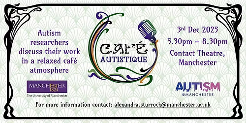 Caf\u00e9 Autist\u00edque - 3rd Dec 2025