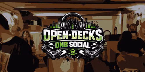 \ud83d\udce3 Open-Decks DNB Social Round 81 @ Cafe Havelaar \/ FREE ENTRY!